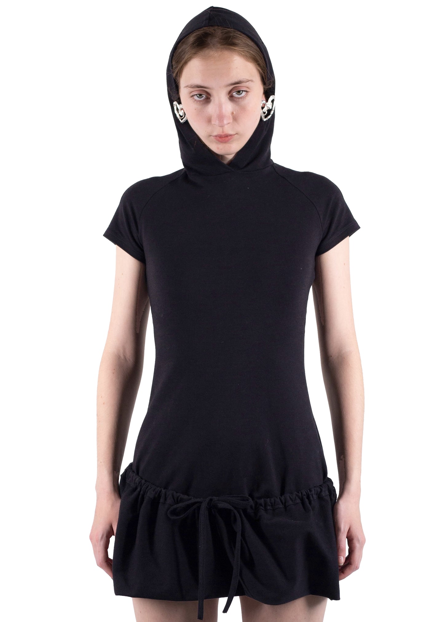 SS24 HOODED T-SHIRT DRESS