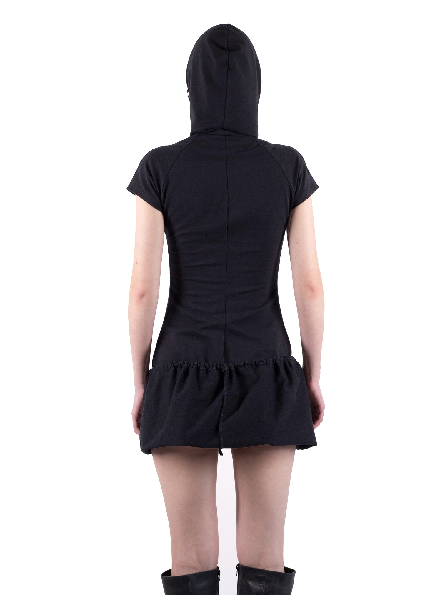 SS24 HOODED T-SHIRT DRESS 'MOM'