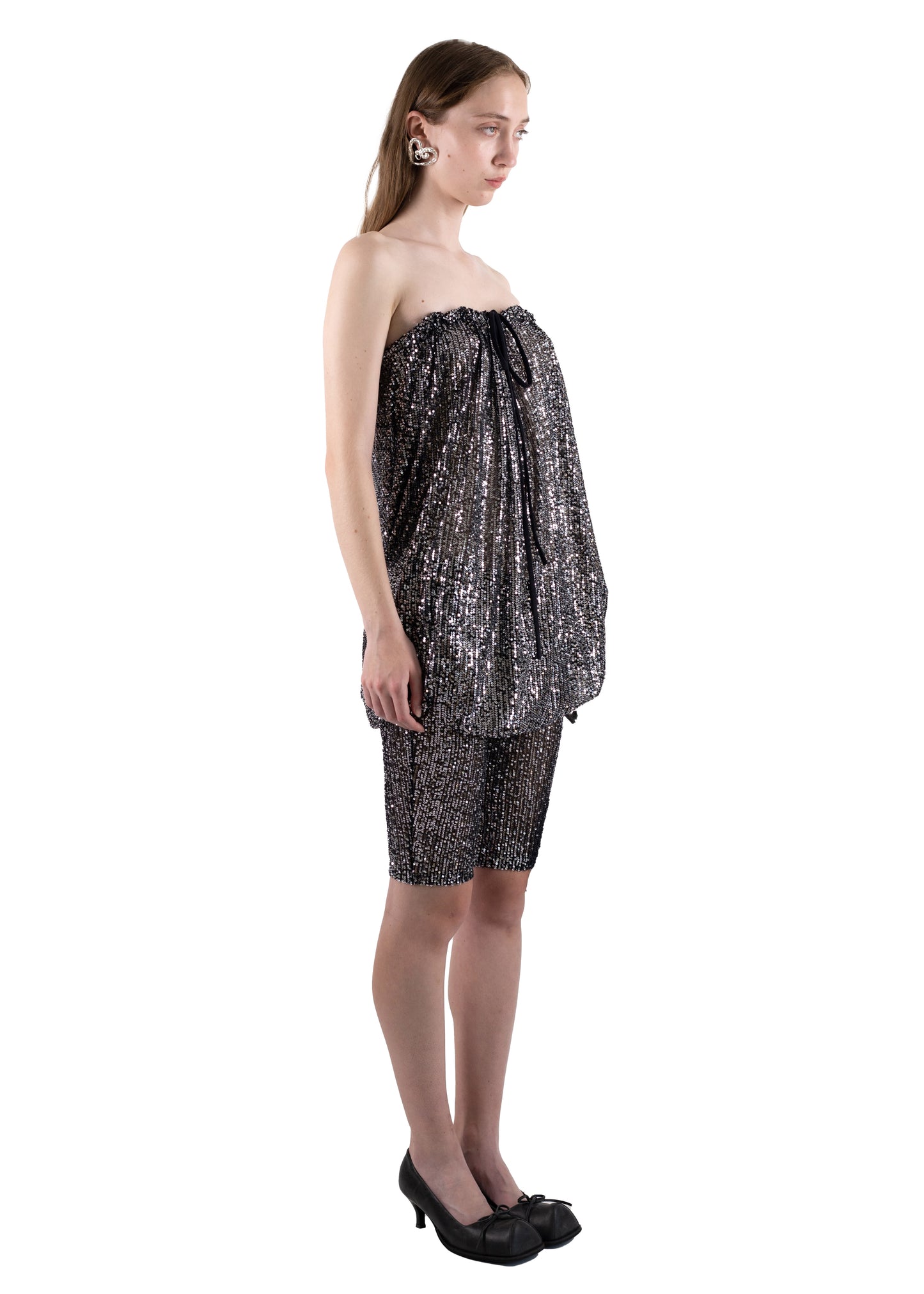 SS24 BUBBLE DRESS/SKIRT IN SEQUIN