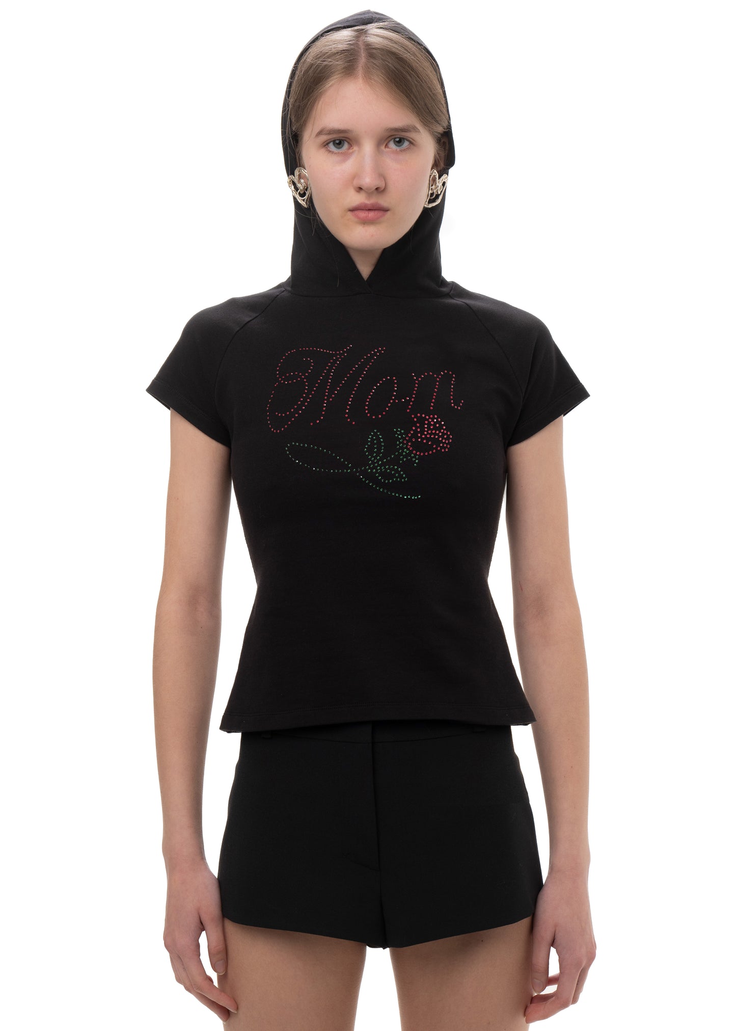 SS24 HOODED T-SHIRT 'MOM'